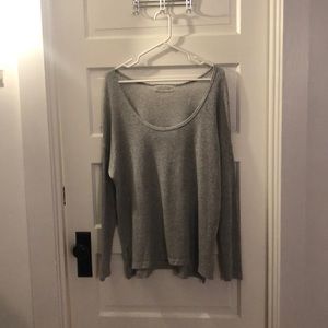 Grey Project Social T Size Large Thin Sweater